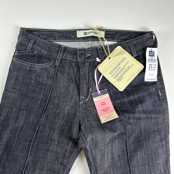 GAP Women’s Super Skinny Jeans Size 8R Color Black‎ - Picture 9 of 16
